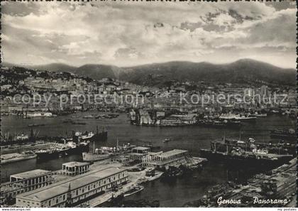 Genova Genua Liguria Panorama