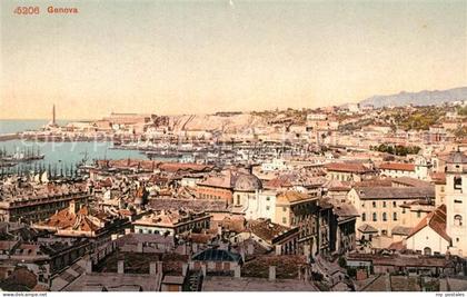 Genova Genua Liguria Panorama