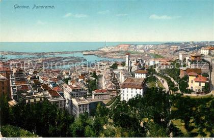 Genova Genua Liguria Panorama