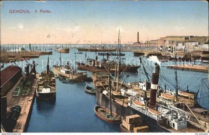Genova Genua Liguria Porto