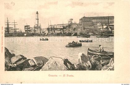 Genova Genua Liguria Porto