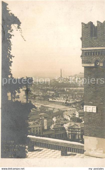 Genova Genua Liguria Teilansicht