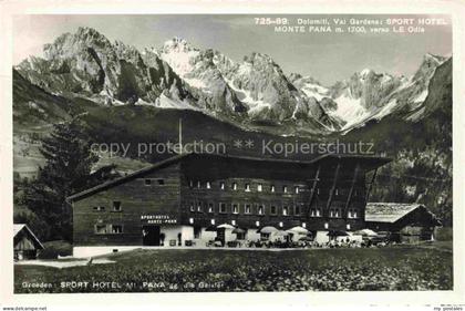 Groeden  St Ulrich-Groeden Suedtirol IT Sport Hotel Monte Pana verso Le Odle Dol
