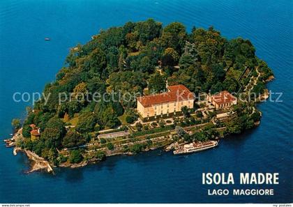 Isola Madre Lago Maggiore Lago Maggiore Fliegeraufnahme