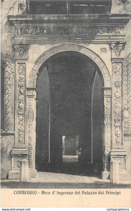 Italy Correggio arco d'Ingresso del Palazzo dei principi