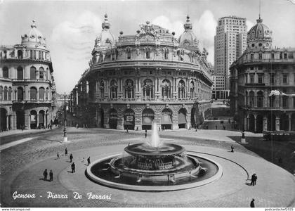 Lot 91 italy real photo  piazza de ferrari genova genoa