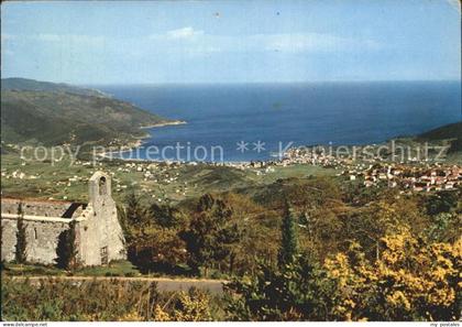 Marina di Campo Der Golf Campo und Heilige Johannesromanische Kirche