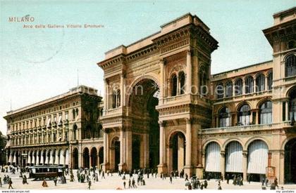 Milano Mailand IT Arco della Galleria Vittorio Eanuele