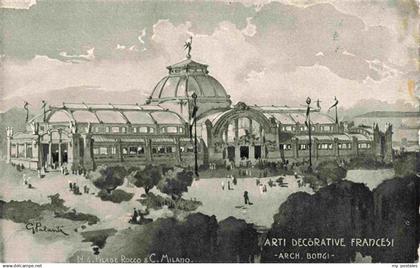 MILANO Mailand IT Arti Decorative Francesi Arch Bongi