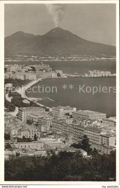 Napoli Neapel Golfo di Napoli Vesuv