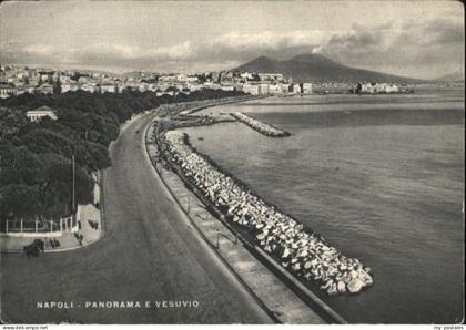 Napoli Neapel Napoli Panorama Vesuvio