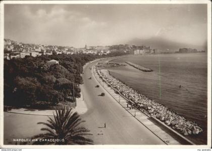 Napoli Neapel Napoli Via Caracciolo