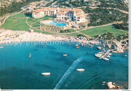 Olbia Sardegna IT Capo Ceraso Hotel Li Cuncheddi Fliegeraufnahme
