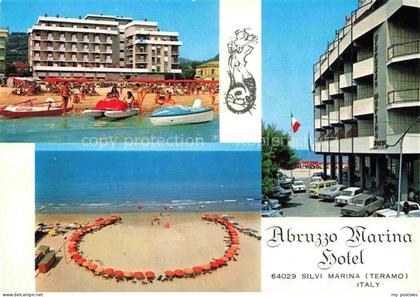 Silvi Marina Teramo Abruzzo IT Abruzzo Marina Hotel Strandpartien