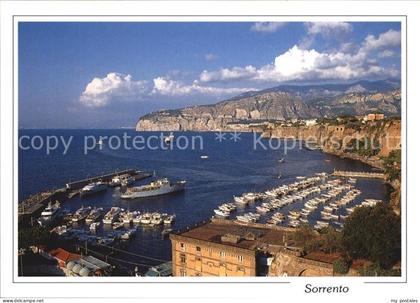 Sorrento Campania Panorama Hafen