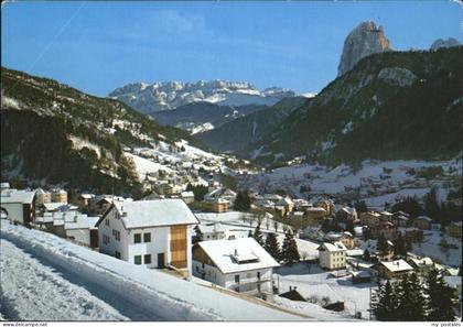 St Ulrich Groeden Tirol im Winter