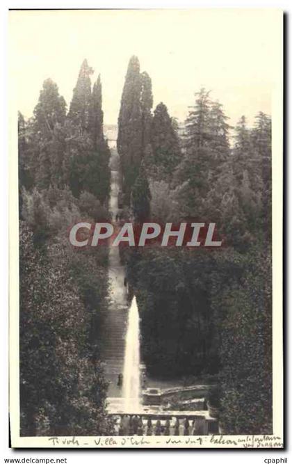 CARTE PHOTO Tivoli Villa Villa d'Este