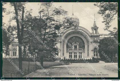 Torino Città Valentino Palazzo Mostre Brunner 12391 cartolina MZ5522