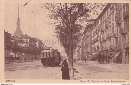 TORINO - Corso S. Maurizio e Mole Antonelliana 1927