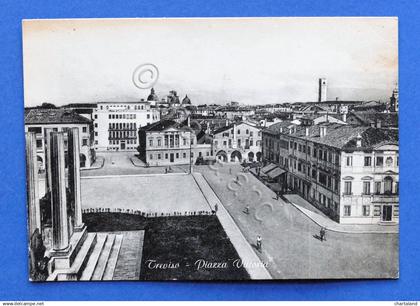Cartolina Treviso - Piazza Vittoria - 1956