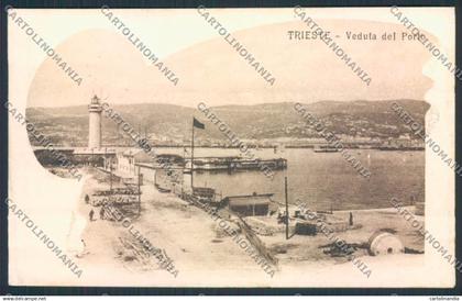 Trieste Faro cartolina MV0628