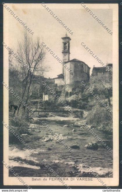 Varese Ferrera di Varese Saluti da cartolina LQ8736