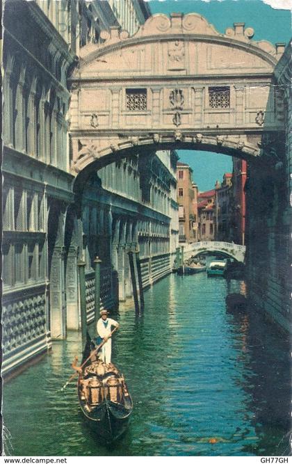 CPA VENISE -ponte del sospiri