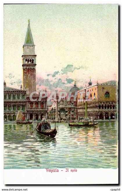 Italia - Italie - Italy - Venice - Venezia - Il Molo - CPA