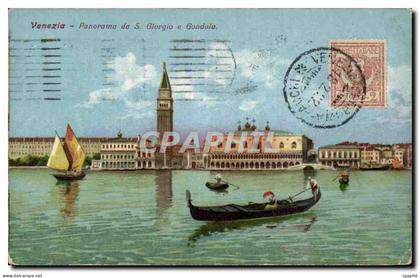 Italia - Italie - Italy - Venice - Venezia - Panorama da S Giorgio - CPA