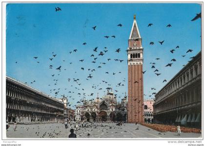 Venice old postcard travelled 1967 to Yugoslavia bb160420