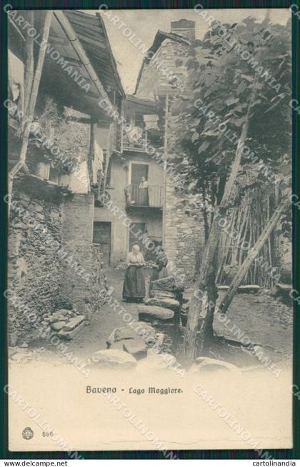 Verbania Baveno cartolina QZ0909