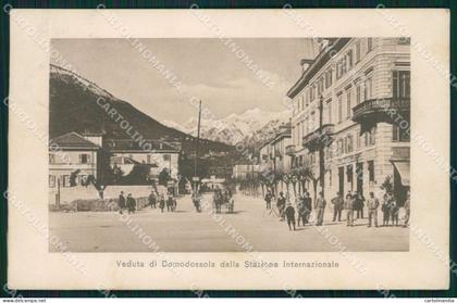 Verbania Domodossola cartolina XB4086