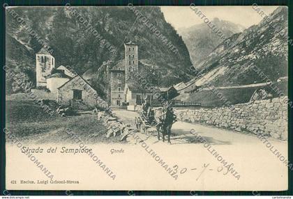 Verbania Gondo cartolina QQ5531