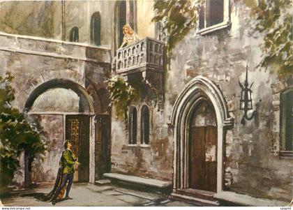 CPM Verona Giulietta et Romeo les amants de Verona