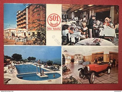 Cartolina - Vibo Valentia - Hotel 501 - 1982