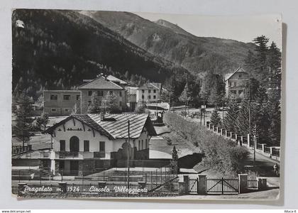 57594 Cartolina - Torino - Pragelato - Circolo villeggianti - VG anni 50/60