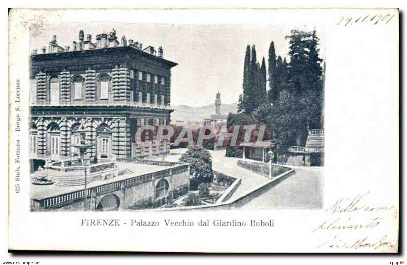 Italy - Italie - Toscana - Tuscany - Florence - Firenze - CPA