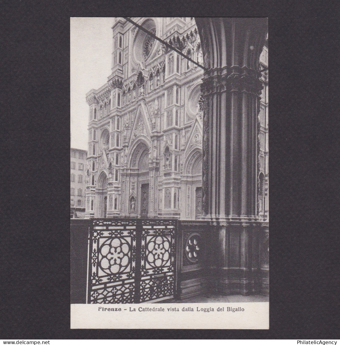 ITALY, Postcard, Florence, Loggia del Bigallo, Unused