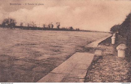 * FIUMICINO - Il Tevere in piena 1927
