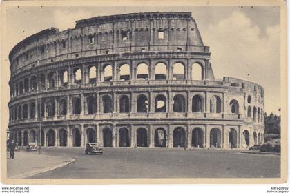 Rome, Colosseum old postcard Feldpost travelled? b170320