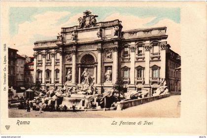 CPA ROMA Fontana di Trevi ITALY (552529)