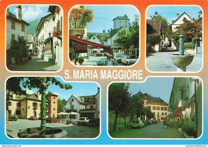 ITALIE - S Maria Maggiore - multi-vues - animé - Carte Postale