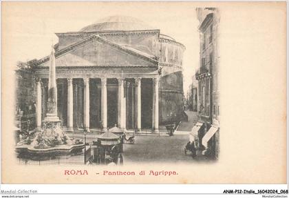 ANMP12-0851-ITALIE - ROMA - pantheon di agrippa