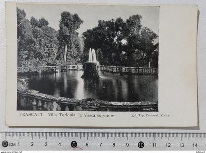 I121136 Cartolina - Roma - Frascati - Villa Torlonia e la Vasca Superiore