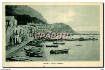 CPA Capri Marina Grande Bateaux