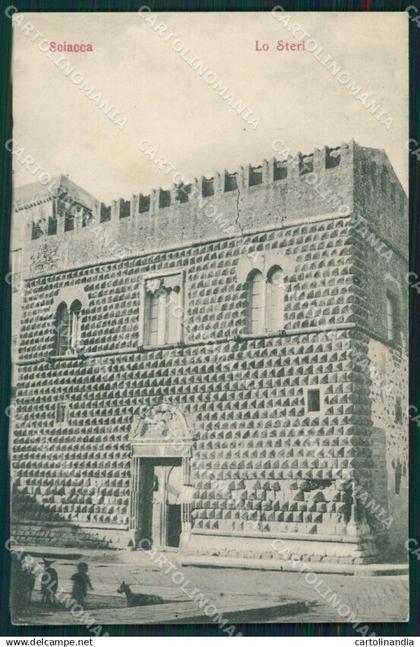 Agrigento Sciacca cartolina XB1815