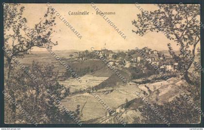 Alessandria Cassinelle cartolina LQ0665