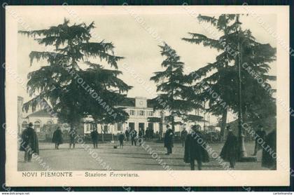 Alessandria Novi Piemonte Stazione cartolina MT0788