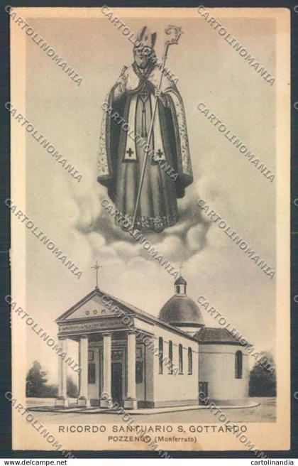 Alessandria Pozzengo cartolina LQ0767