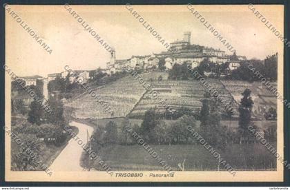 Alessandria Trisobbio cartolina LQ0915